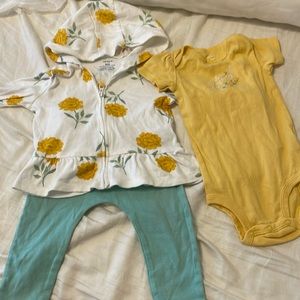 9 month girl bundle tops/bottoms